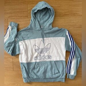 Adidas Originals TreFoil hoodie vintage old school sz large unisex mens women’s
